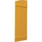 Ekena Millwork Americraft 5-Board (2 Batten) Wood Joined Board-n-Batten Shutters w/Ellipt Top, ARW101BE518X77TUH, PR ARW101BE518X77TUH - alternate 9